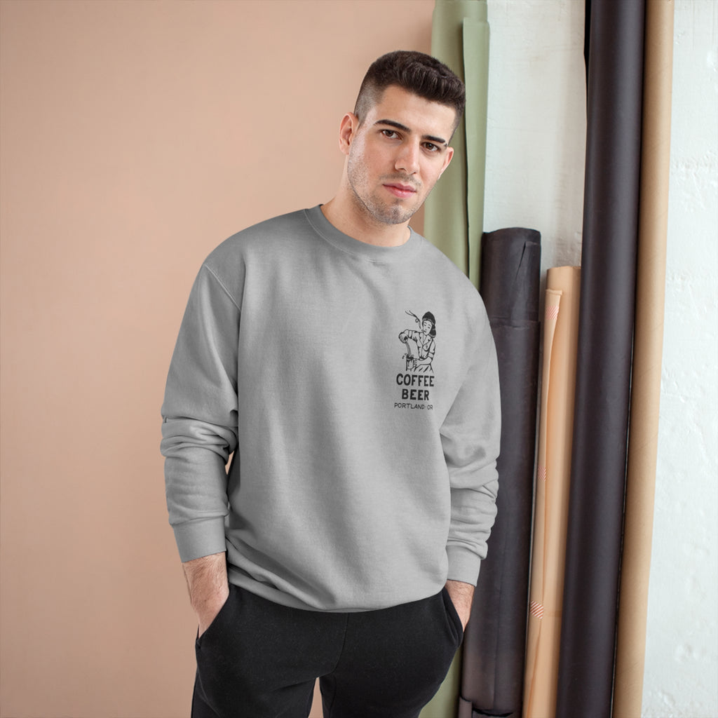 "Sad Waitress" Champion Sweatshirt