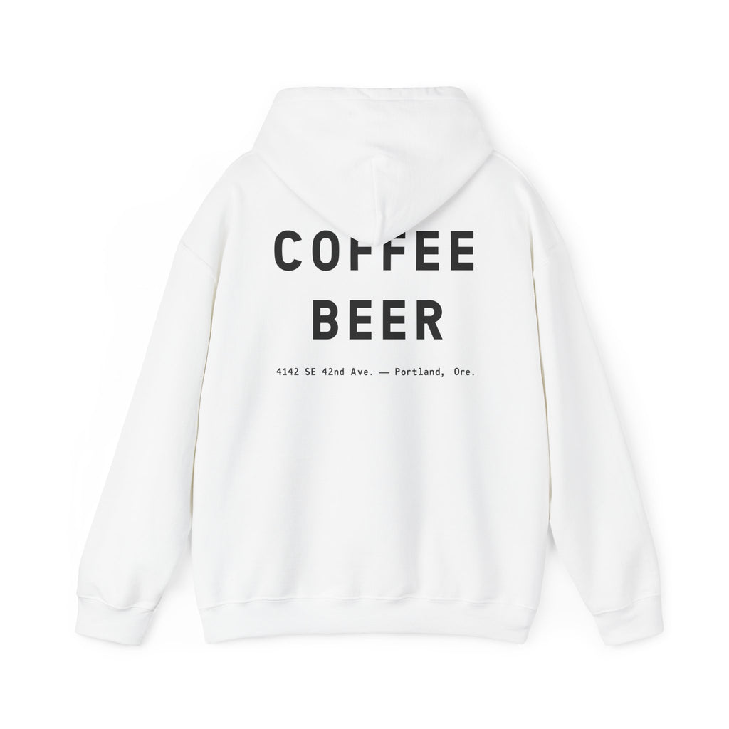 "COFFEE BEER IN JAPANESE" x Katsu Collab Unisex Heavy Blend™ Hooded Sweatshirt