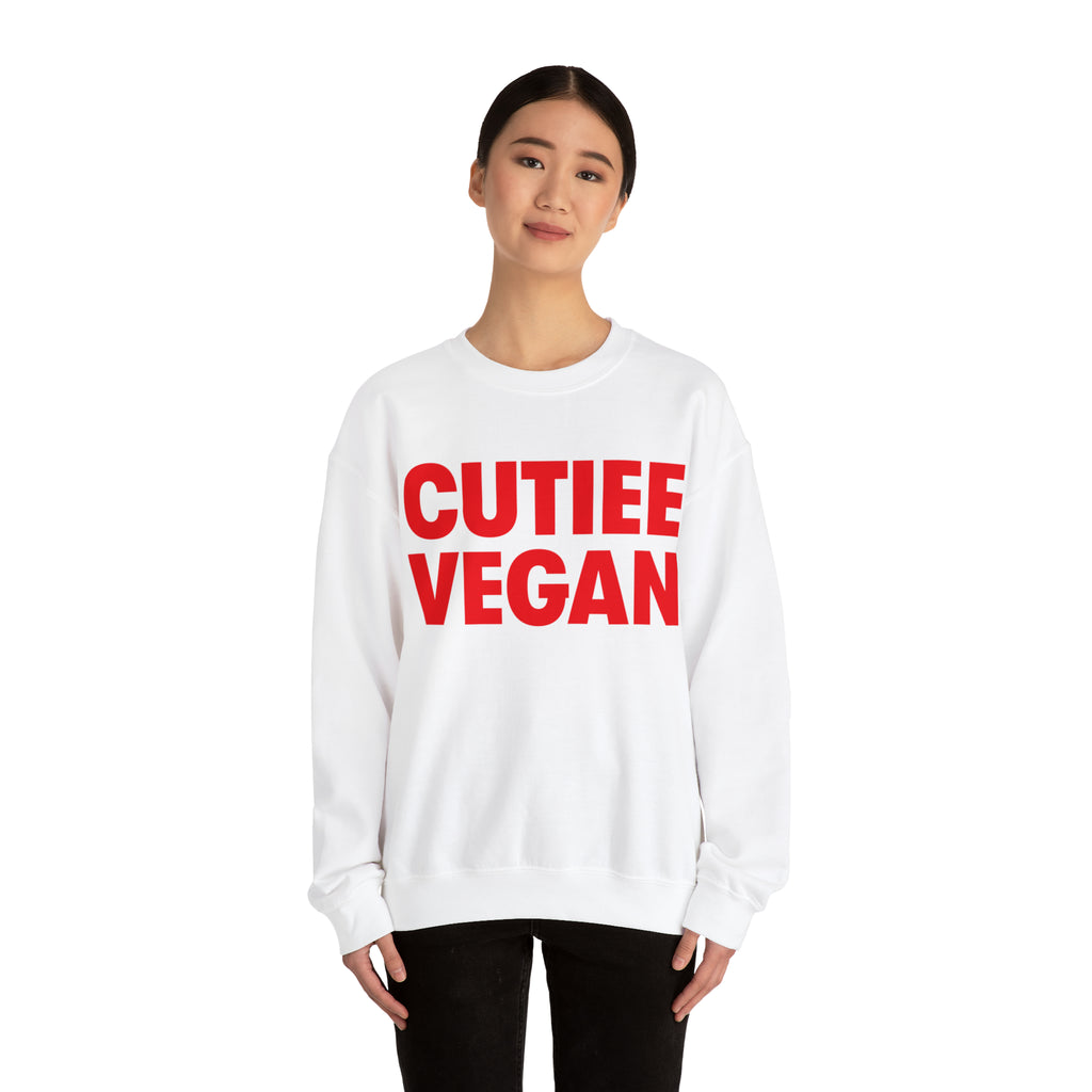 "Vegan Cutiee" Unisex Heavy Blend™ Crewneck Sweatshirt