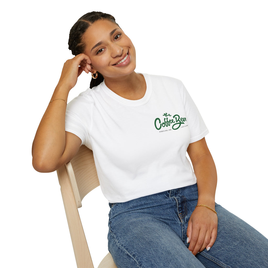"When You're Queer OG" Unisex Softstyle T-Shirt - Coffee and Beer Design