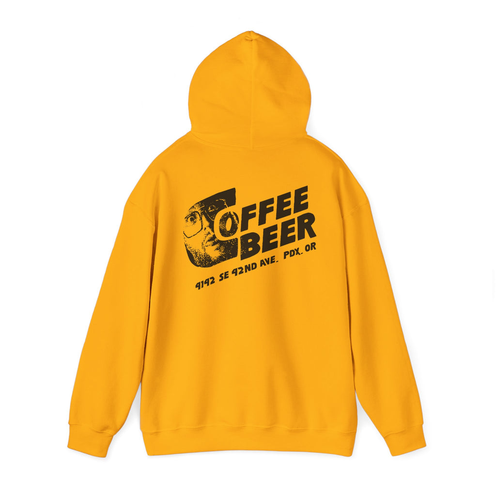 "Devout Coffee Advocate" Hoodie - Unisex Heavy Blend Sweatshirt for Coffee Lovers