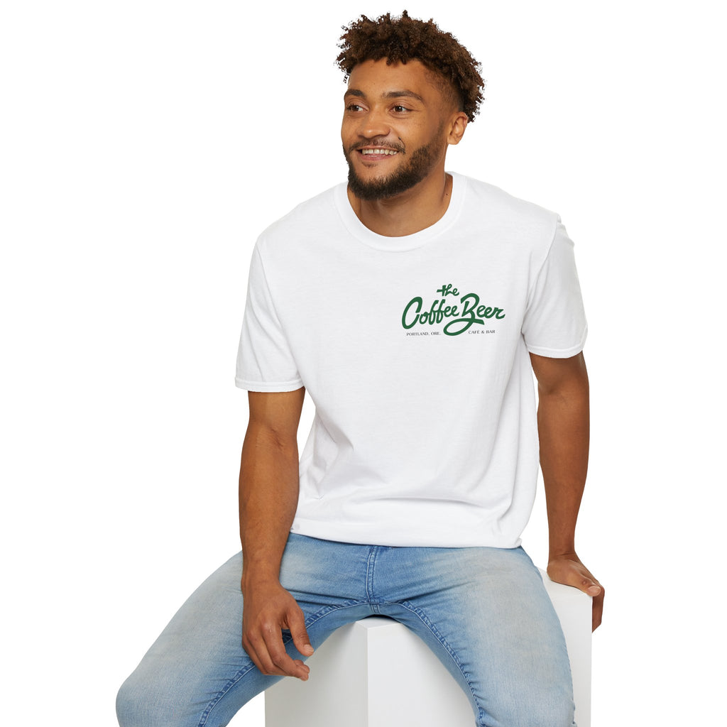 "When You're Queer OG" Unisex Softstyle T-Shirt - Coffee and Beer Design