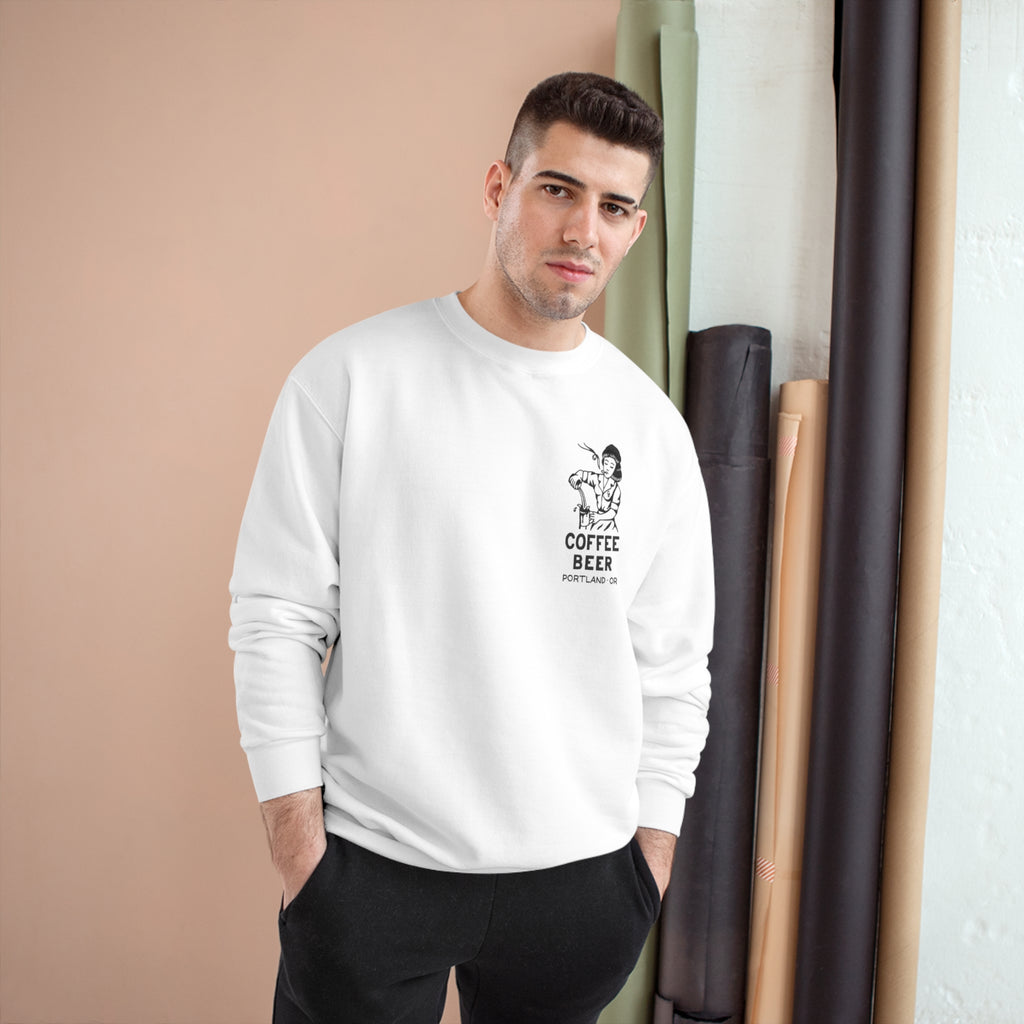"Sad Waitress" Champion Sweatshirt
