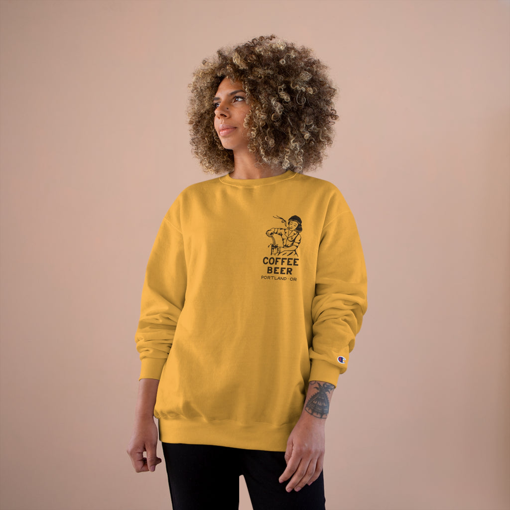 "Sad Waitress" Champion Sweatshirt