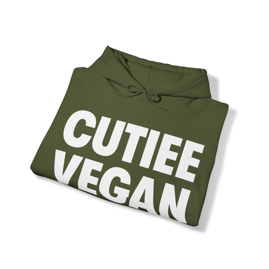 "Cutiee Vegan" Unisex Heavy Blend™ Hooded Sweatshirt