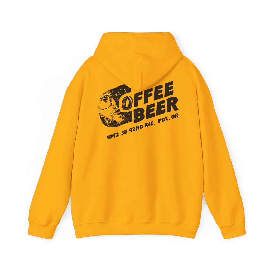 "Devout Coffee Advocate" Hoodie - Unisex Heavy Blend Sweatshirt for Coffee Lovers