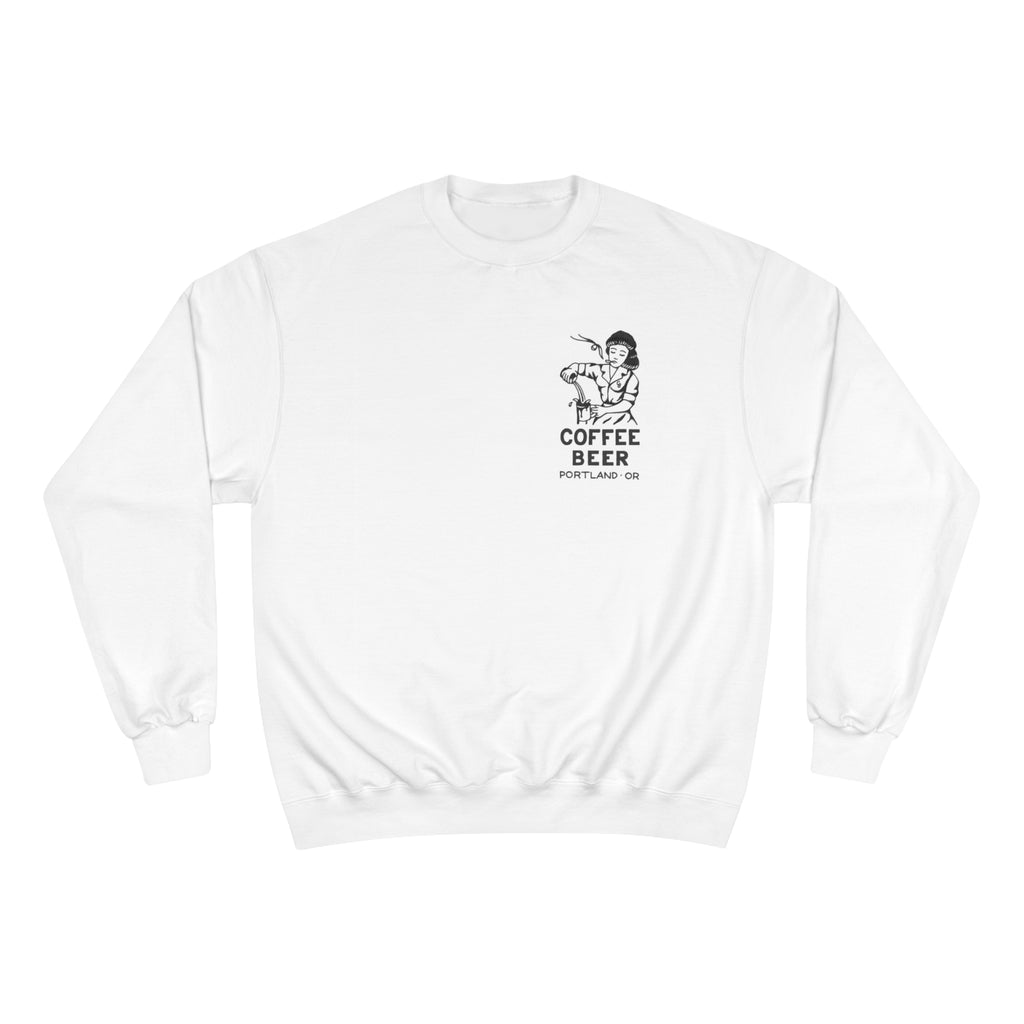 "Sad Waitress" Champion Sweatshirt