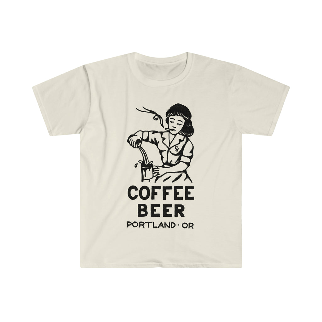"Sad Waitress" Unisex Softstyle T-Shirt
