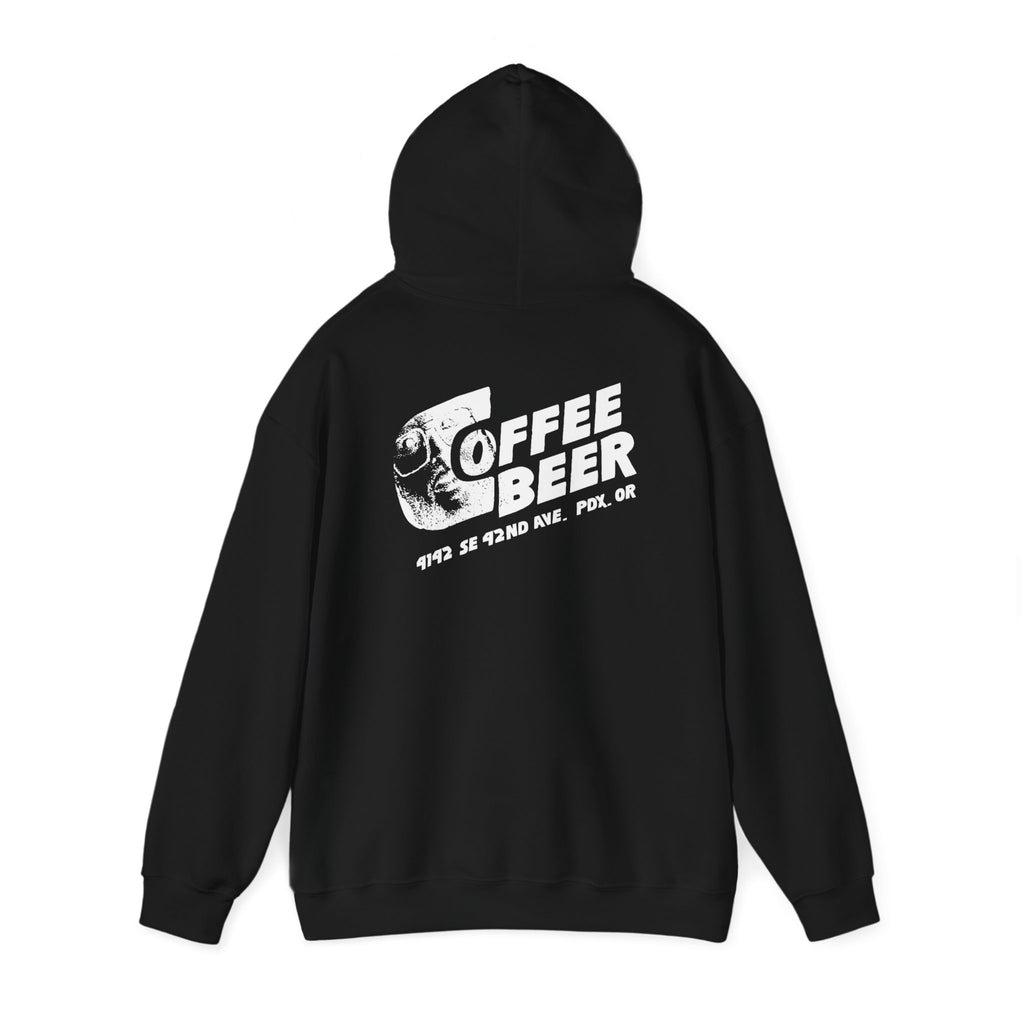"Devout Coffee Advocate" Hoodie - Unisex Heavy Blend Sweatshirt for Coffee Lovers