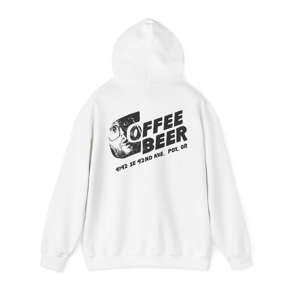 "Devout Coffee Advocate" Hoodie - Unisex Heavy Blend Sweatshirt for Coffee Lovers