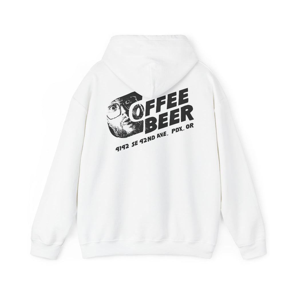 "Devout Coffee Advocate" Hoodie - Unisex Heavy Blend Sweatshirt for Coffee Lovers