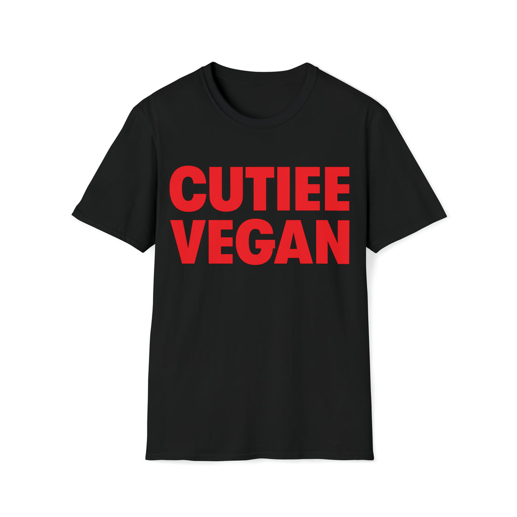 "Cutiee Vegan" Unisex Softstyle T-Shirt
