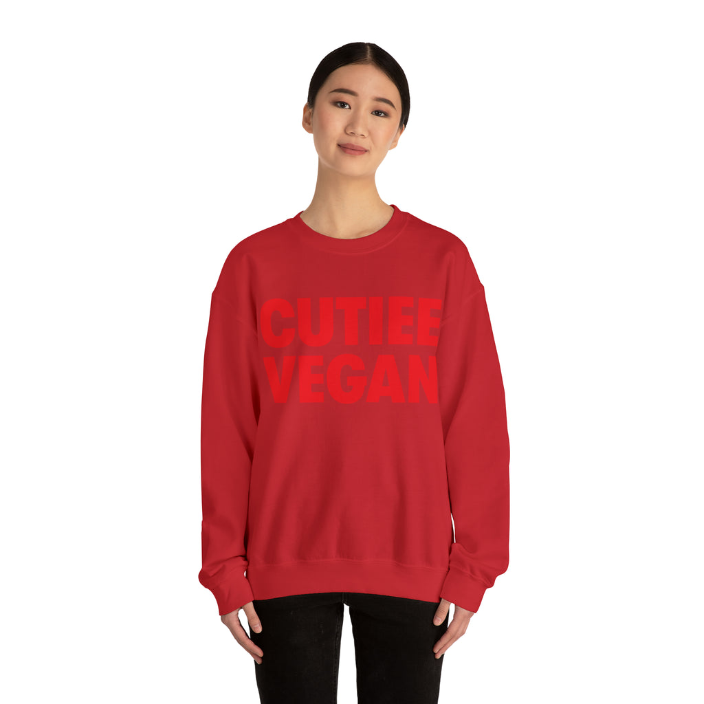"Vegan Cutiee" Unisex Heavy Blend™ Crewneck Sweatshirt