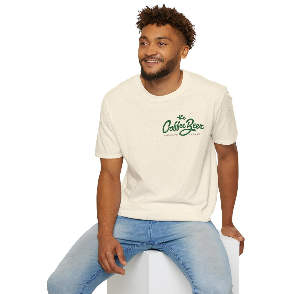 "When You're Queer OG" Unisex Softstyle T-Shirt - Coffee and Beer Design