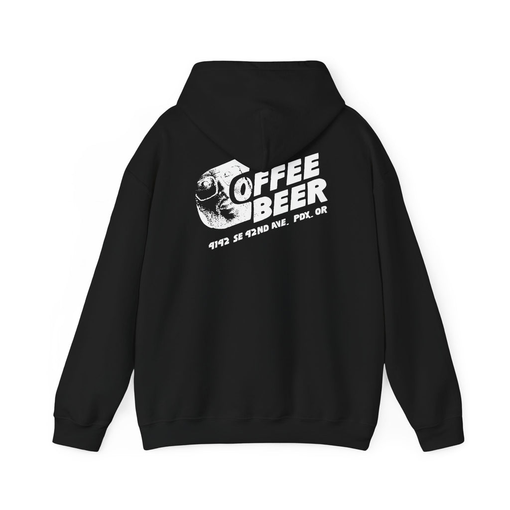 "Devout Coffee Advocate" Hoodie - Unisex Heavy Blend Sweatshirt for Coffee Lovers