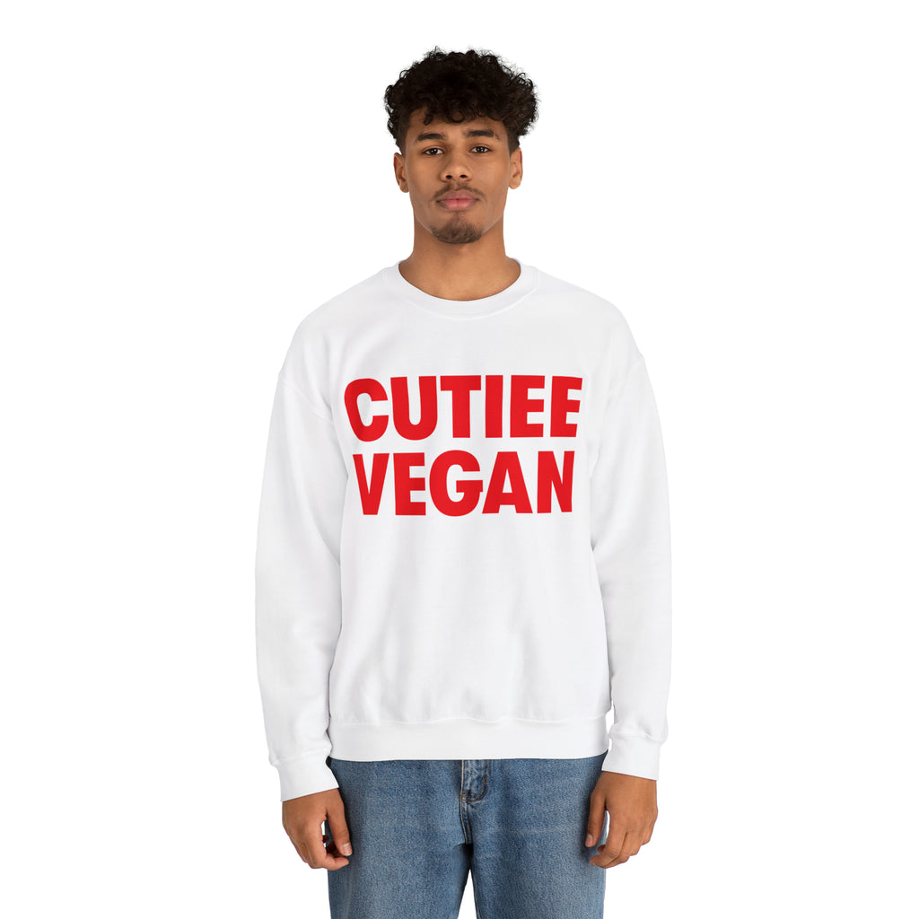 "Vegan Cutiee" Unisex Heavy Blend™ Crewneck Sweatshirt