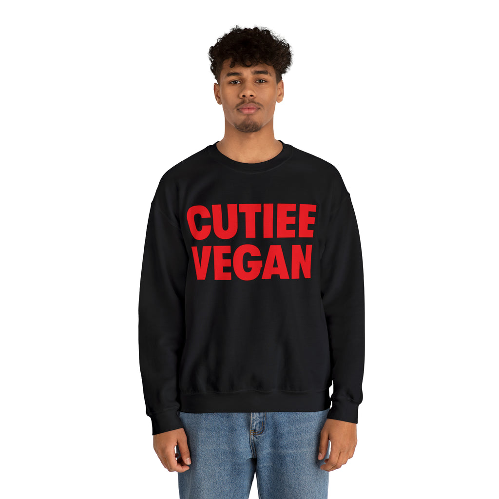 "Vegan Cutiee" Unisex Heavy Blend™ Crewneck Sweatshirt