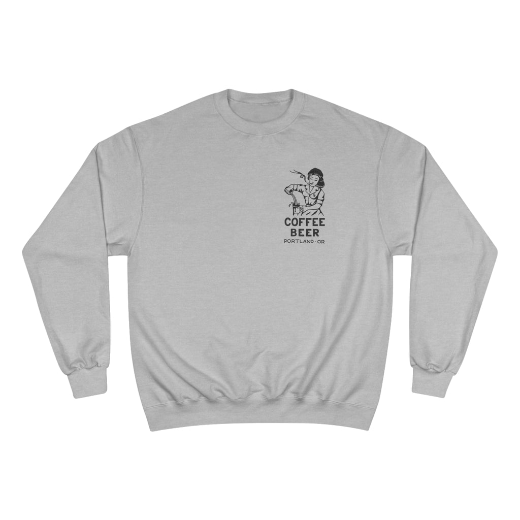 "Sad Waitress" Champion Sweatshirt
