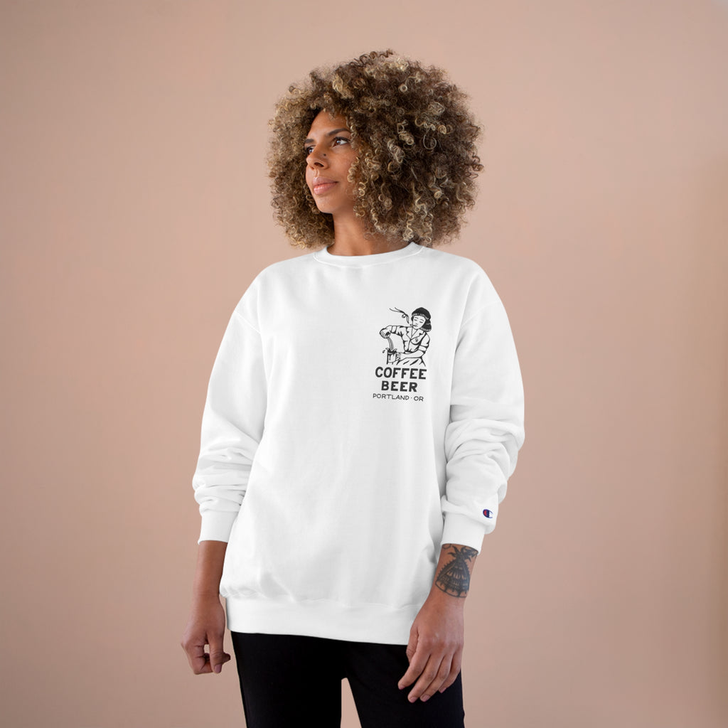 "Sad Waitress" Champion Sweatshirt