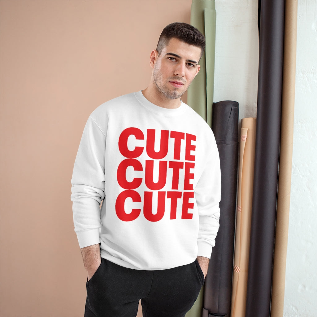 "Cute Cute Cute" Unisex Heavy Blend™ Crewneck Sweatshirt