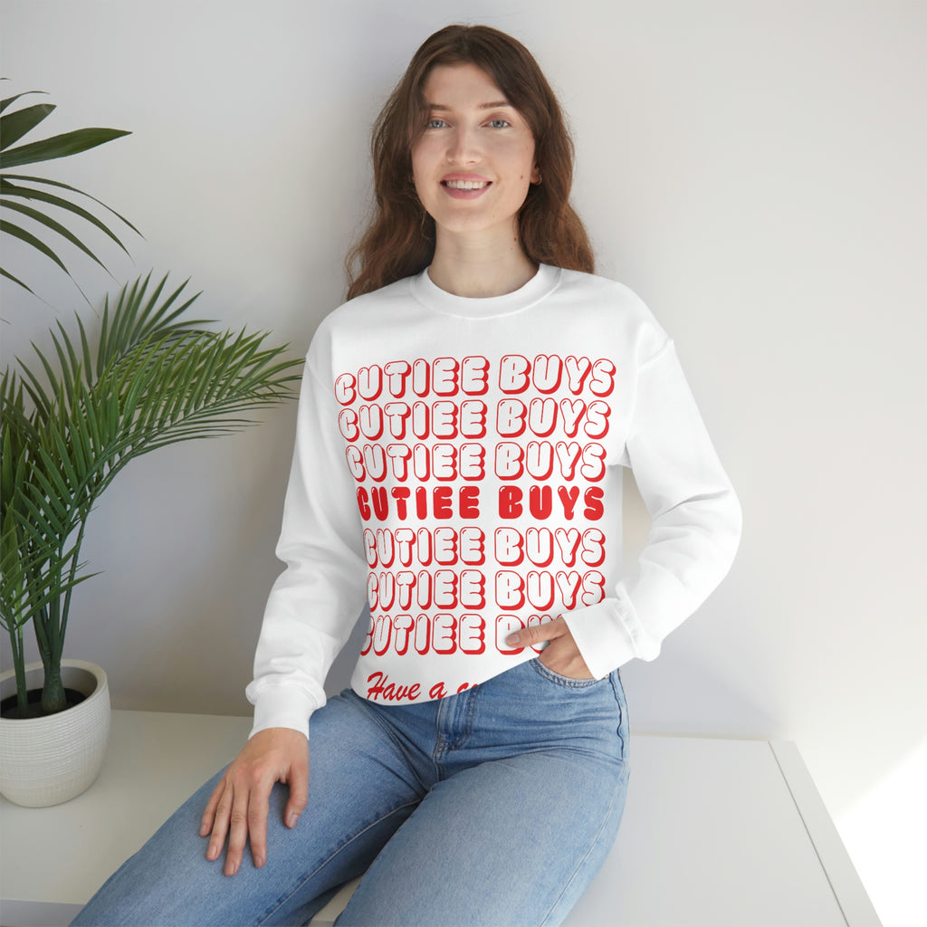"Have A Cute Day" Unisex Heavy Blend™ Crewneck Sweatshirt