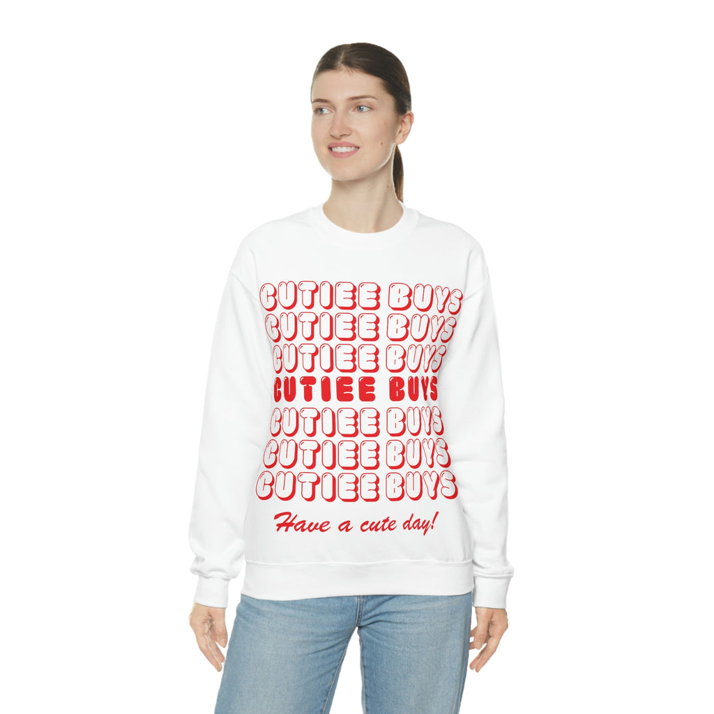 "Have A Cute Day" Unisex Heavy Blend™ Crewneck Sweatshirt