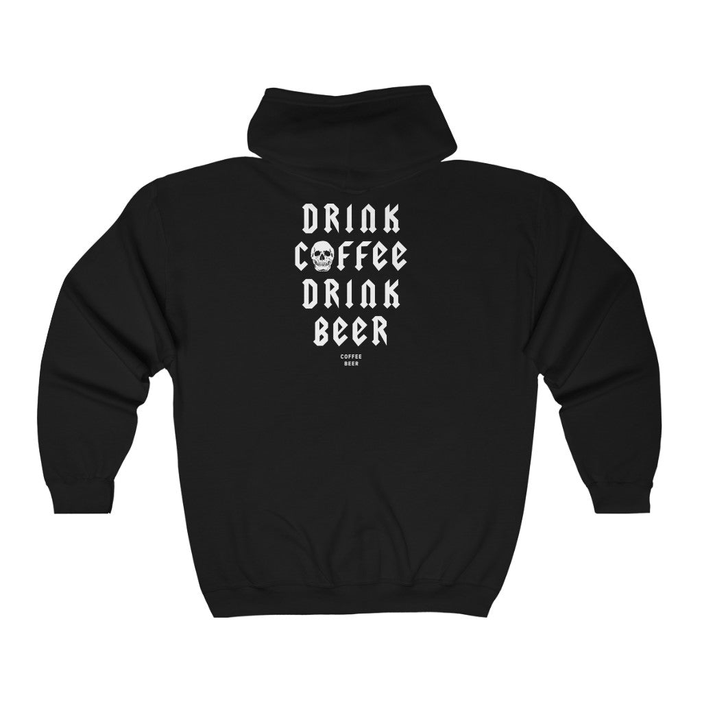 "Stone Cold" Unisex Heavy Blend™ Full Zip Hooded Sweatshirt