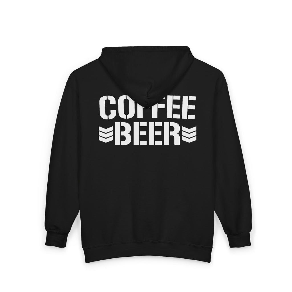 Coffee Beer Bullet Club Zip Hoodie