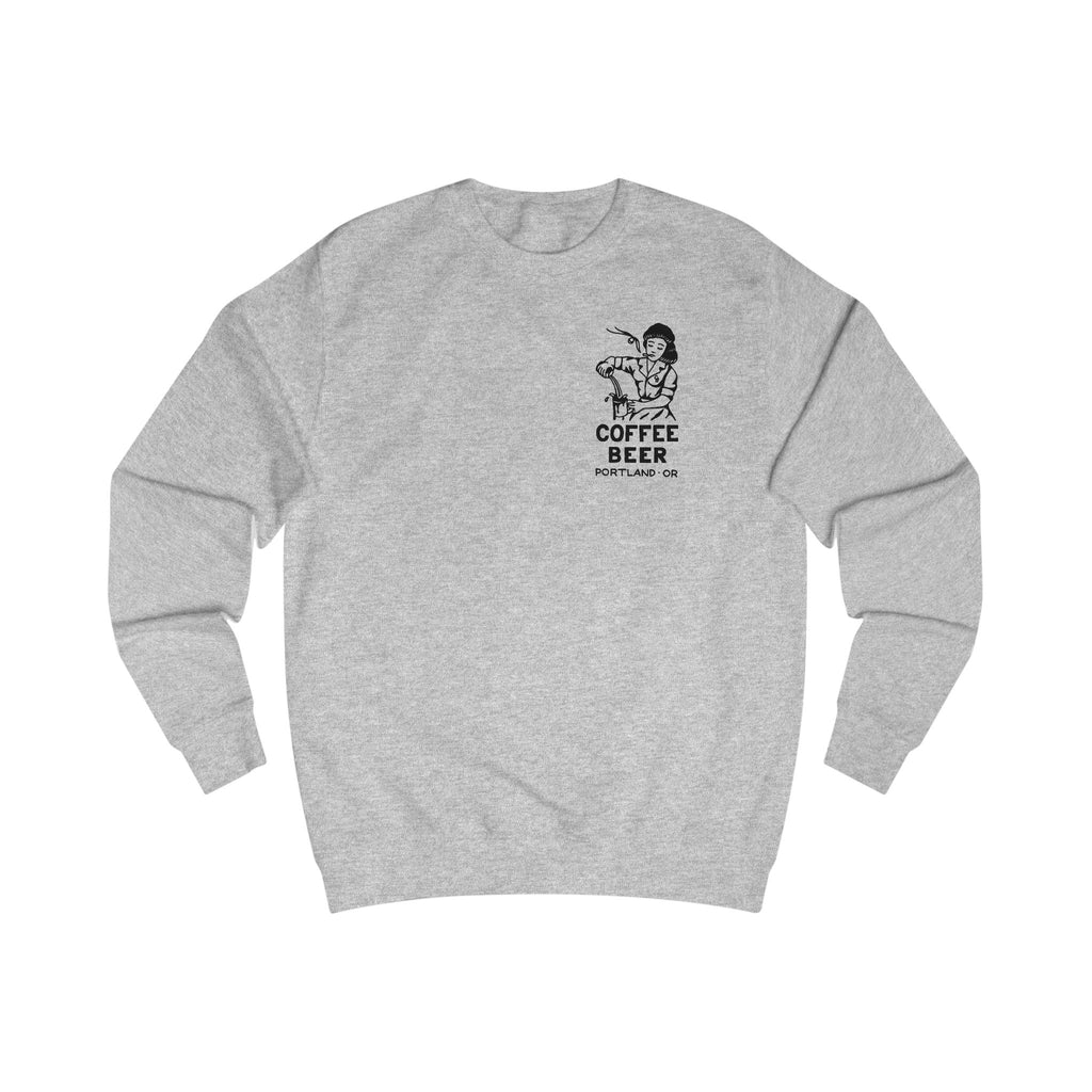 Coffee Beer "Sad Waitress" Sweatshirt