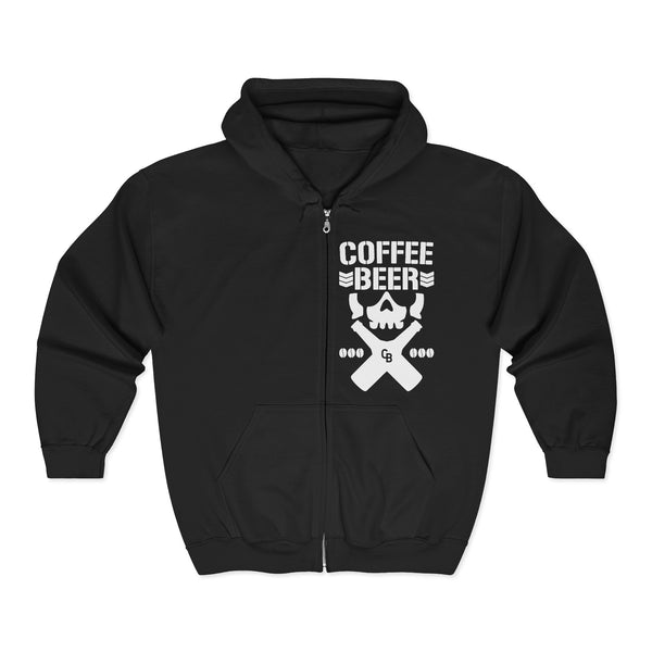 Coffee Beer Bullet Club Zip Hoodie