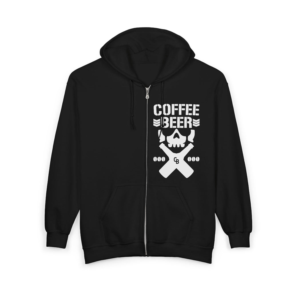 Coffee Beer Bullet Club Zip Hoodie