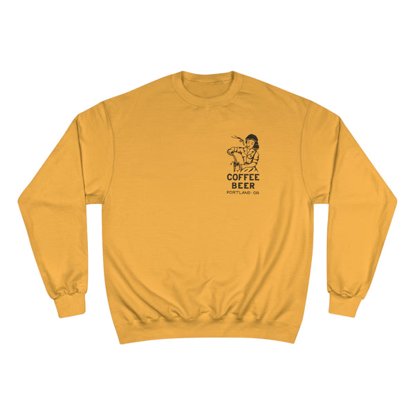 "Sad Waitress" Champion Sweatshirt