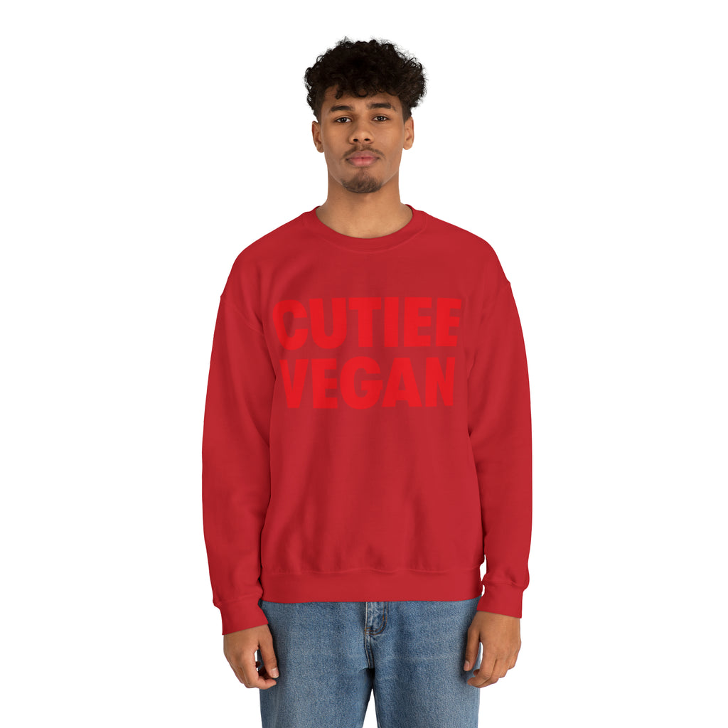 "Vegan Cutiee" Unisex Heavy Blend™ Crewneck Sweatshirt