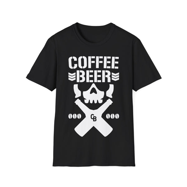 Coffee Beer Bullet Club Skull T-Shirt