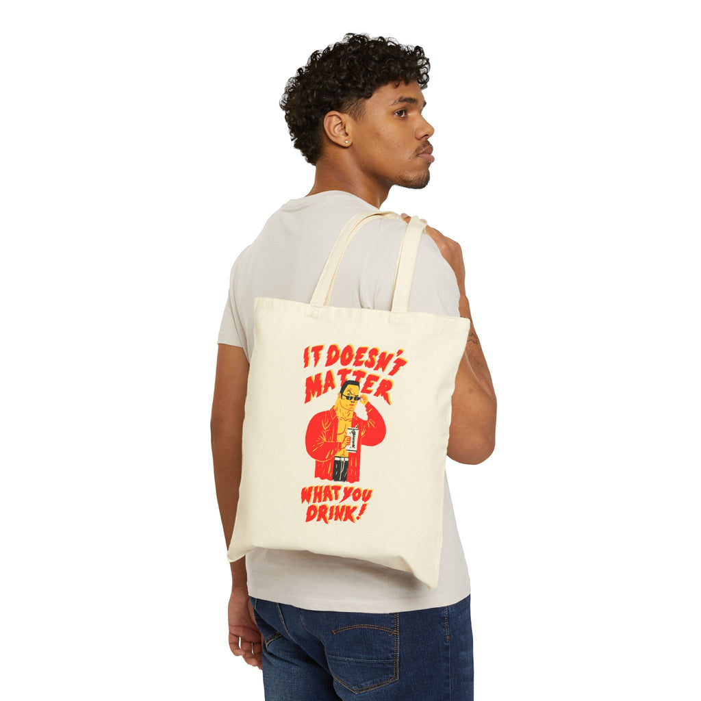 "The Rock" Cotton Canvas Tote Bag