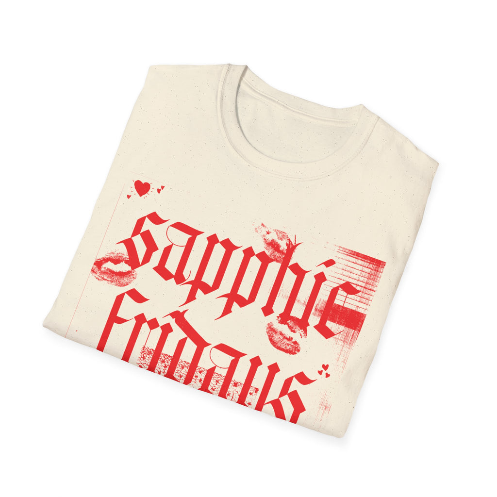 Sapphic Fridays — Gothic Lip Print Tee