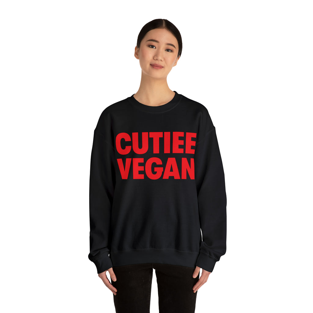 "Vegan Cutiee" Unisex Heavy Blend™ Crewneck Sweatshirt