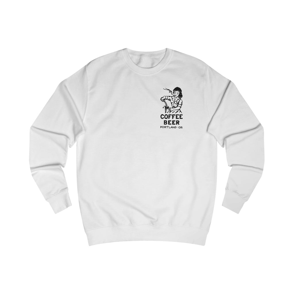 Coffee Beer "Sad Waitress" Sweatshirt