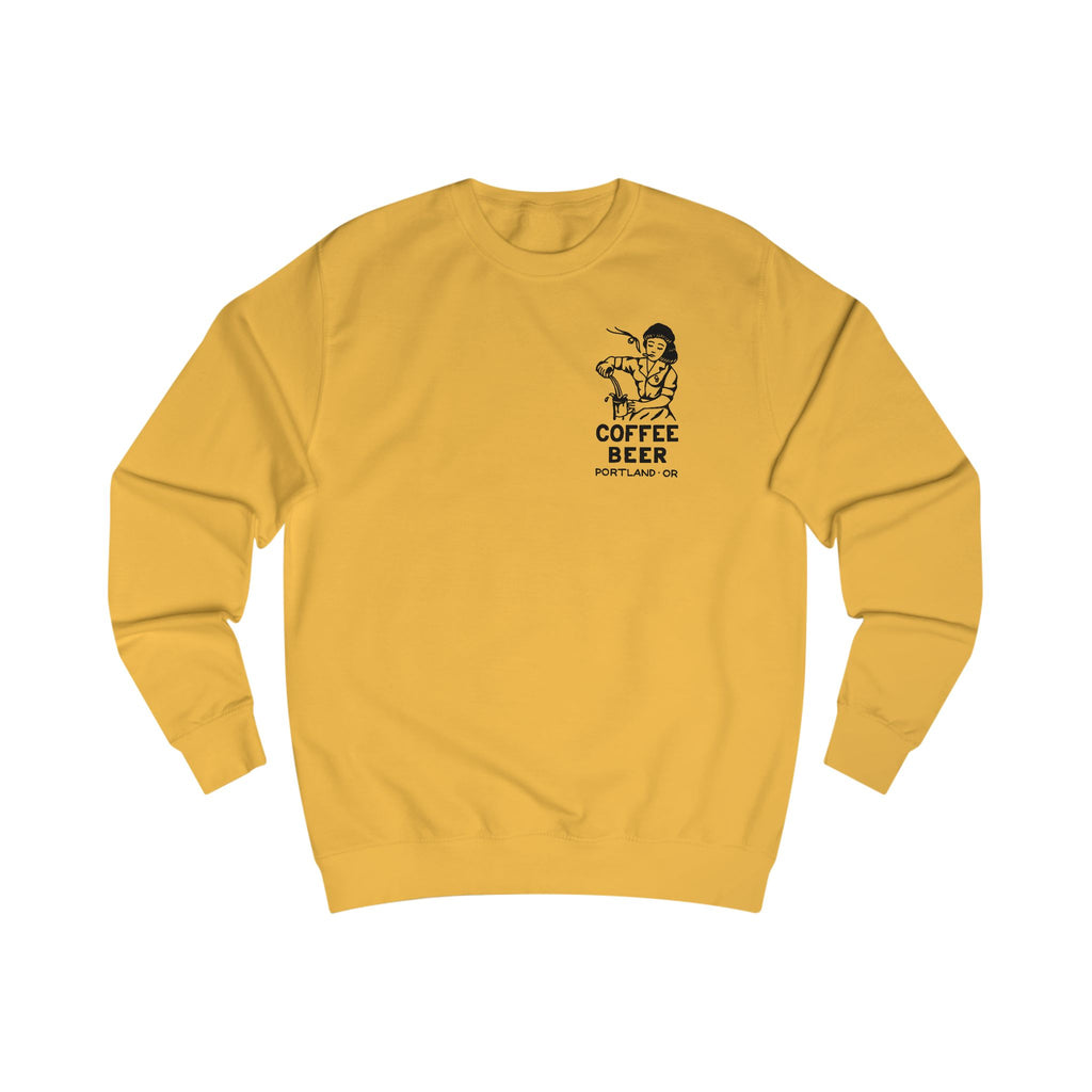 Coffee Beer "Sad Waitress" Sweatshirt