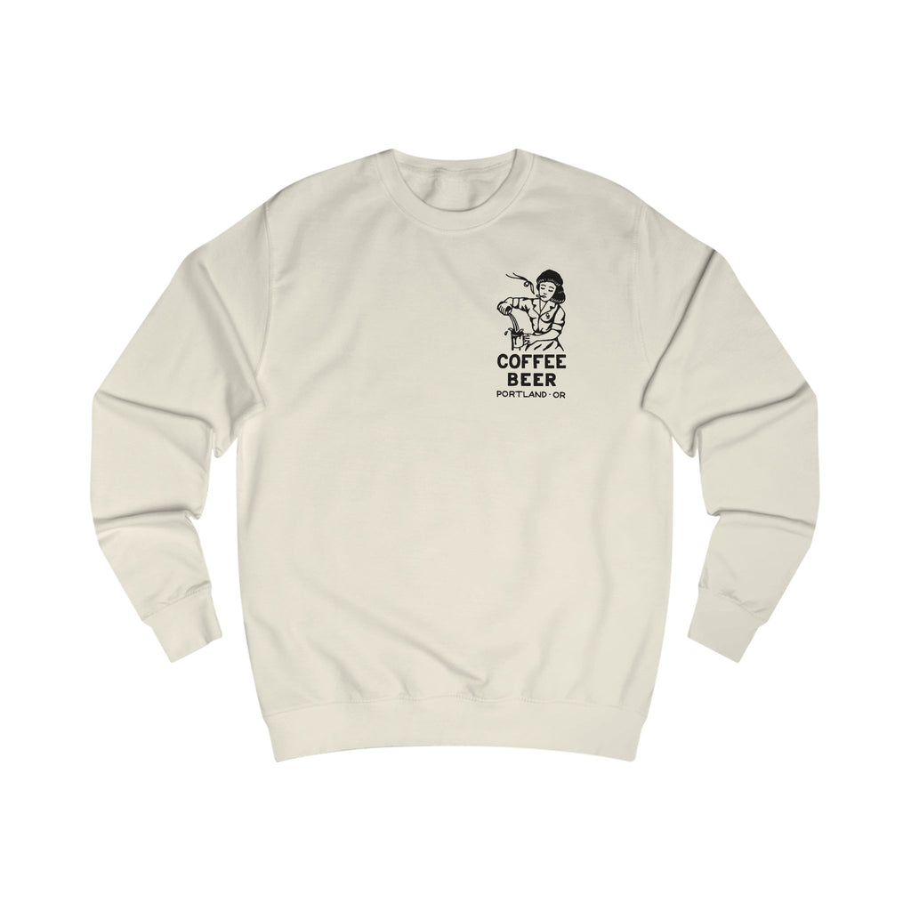 Coffee Beer "Sad Waitress" Sweatshirt