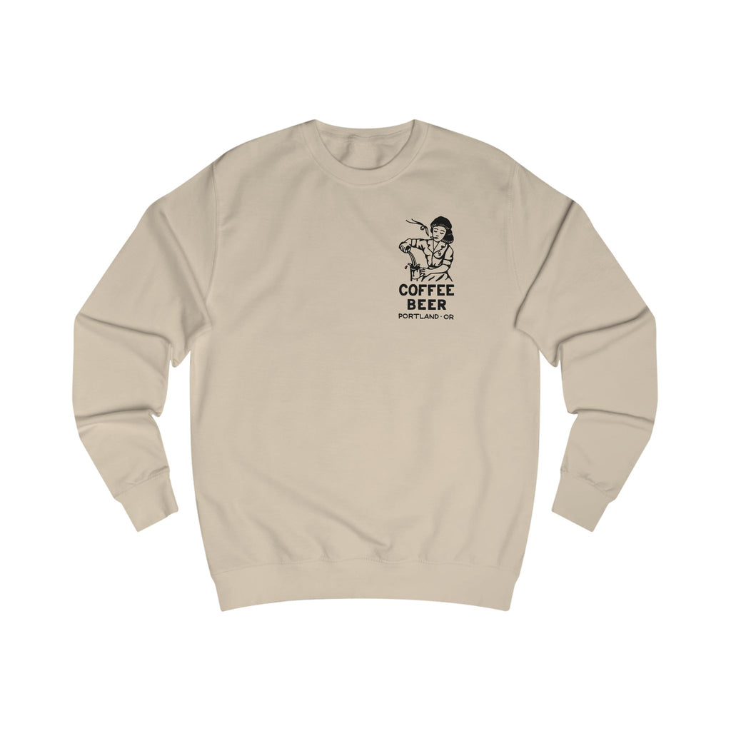 Coffee Beer "Sad Waitress" Sweatshirt