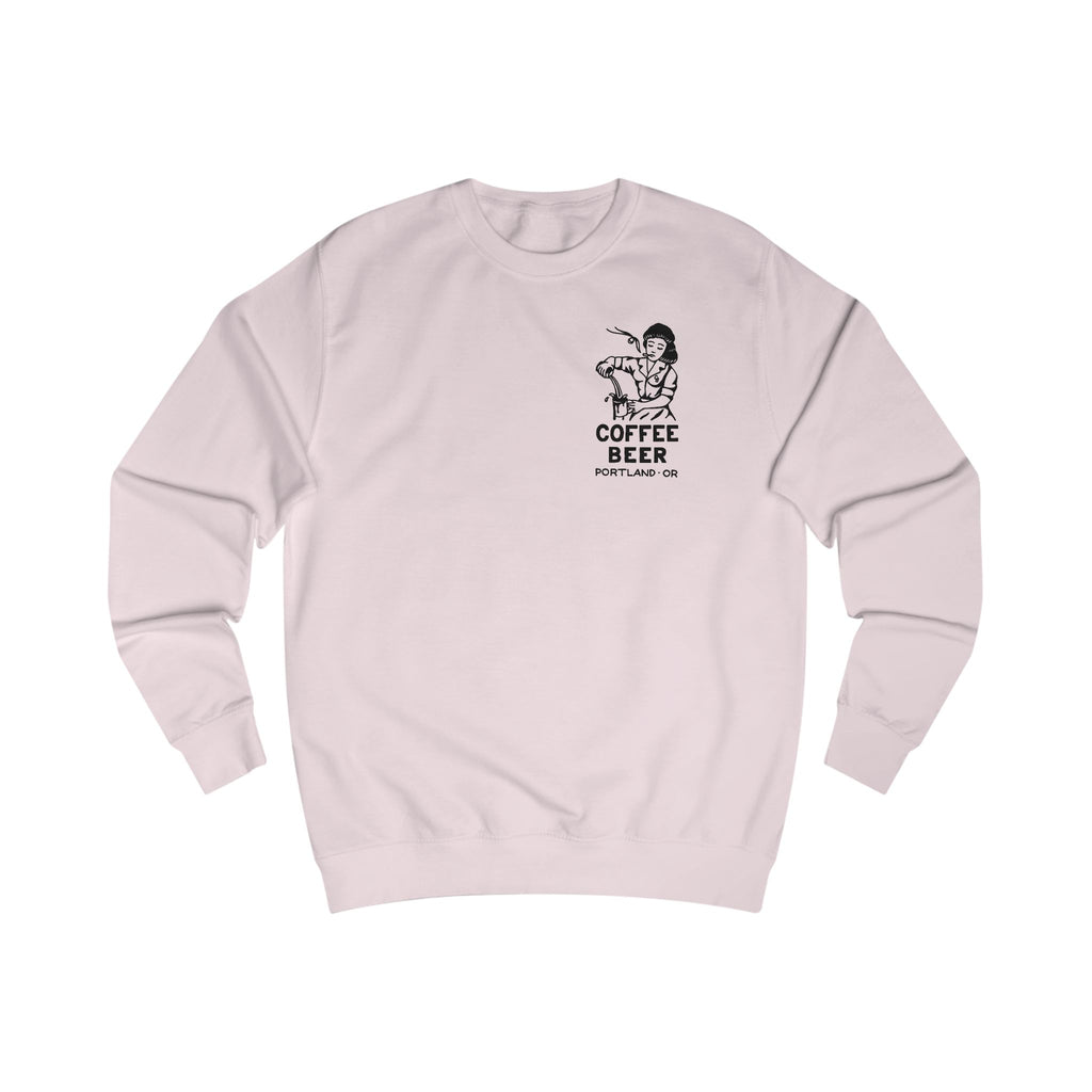 Coffee Beer "Sad Waitress" Sweatshirt