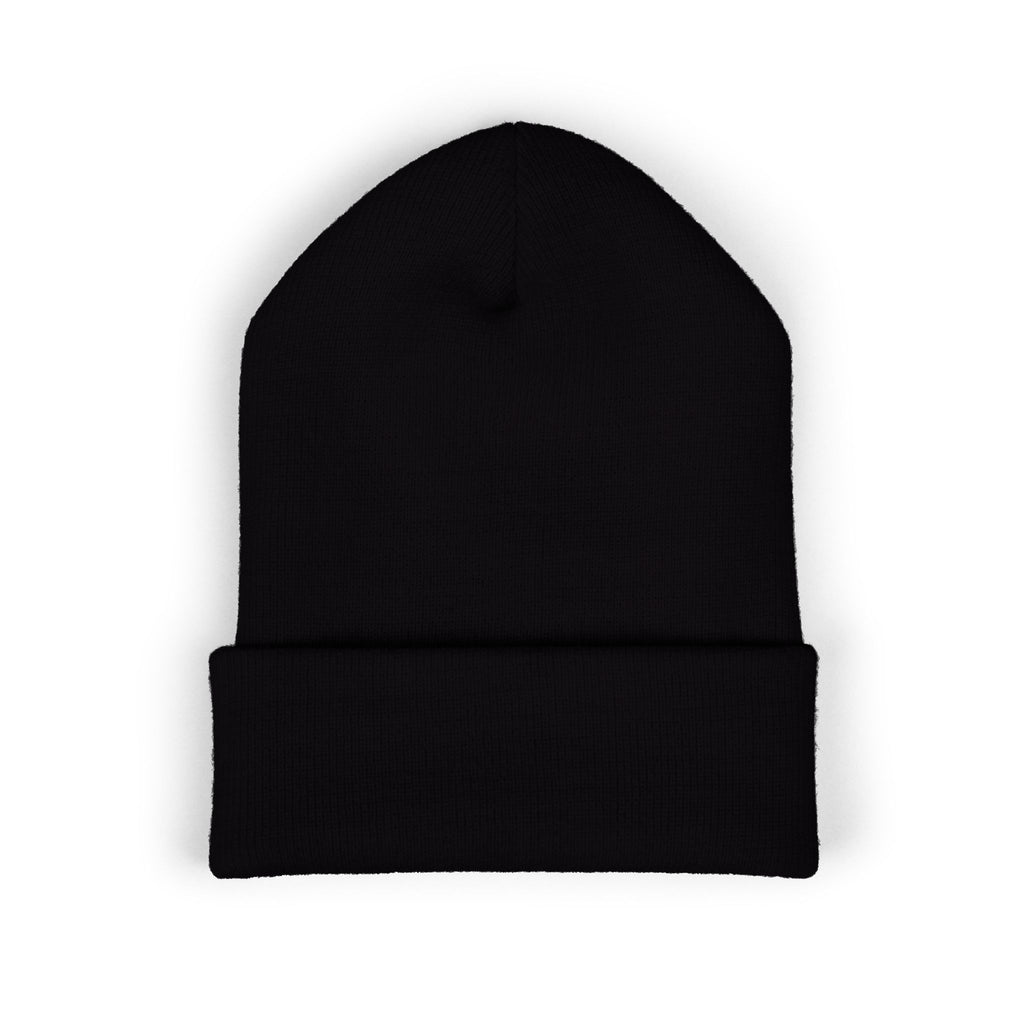Coffee Beer Bullet Club Embroidered Cuffed Beanie — Funny Barista & Brewer Winter Hat