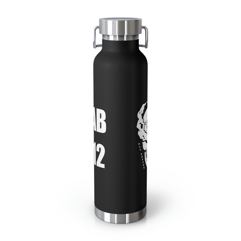 "All Coffee All Beer" Copper Vacuum Insulated Bottle, 22oz