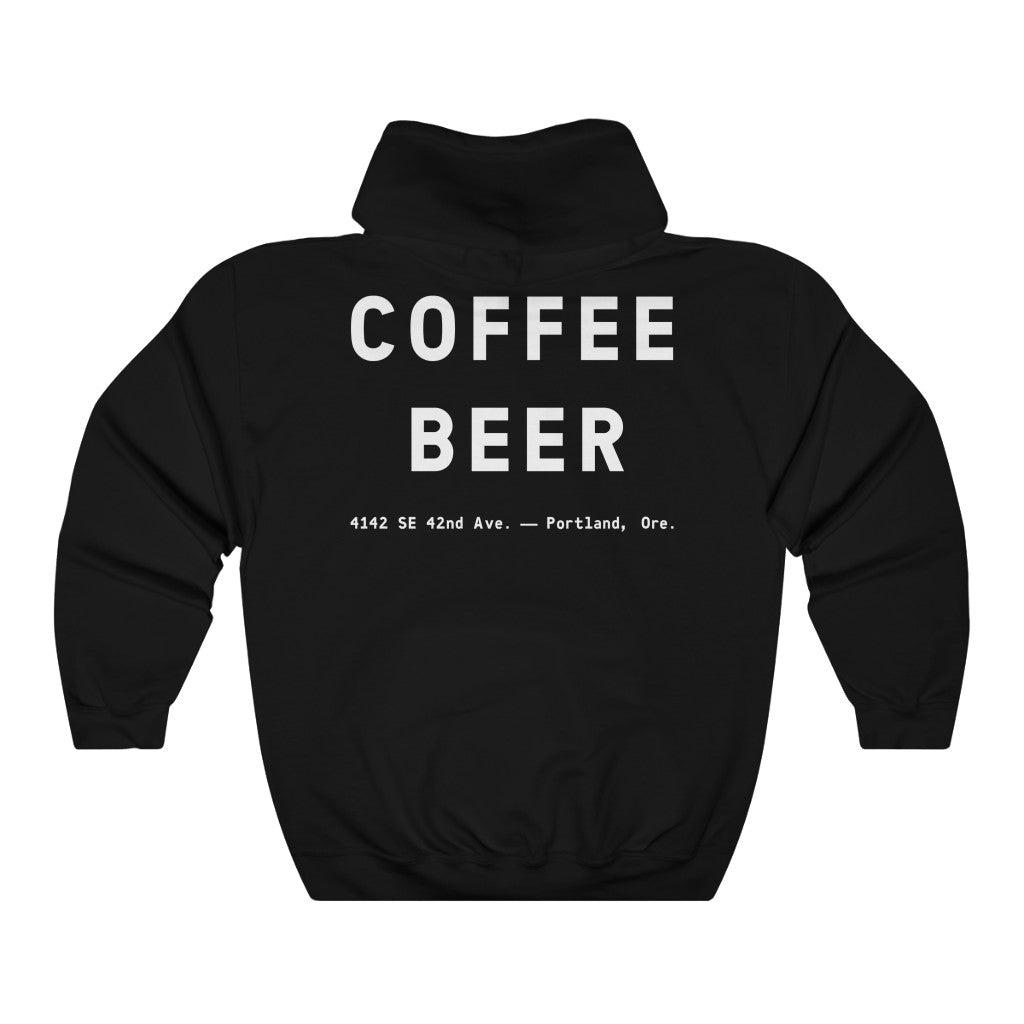 "Beer Before Decaf" Unisex Heavy Blend™ Pullover Hooded Sweatshirt