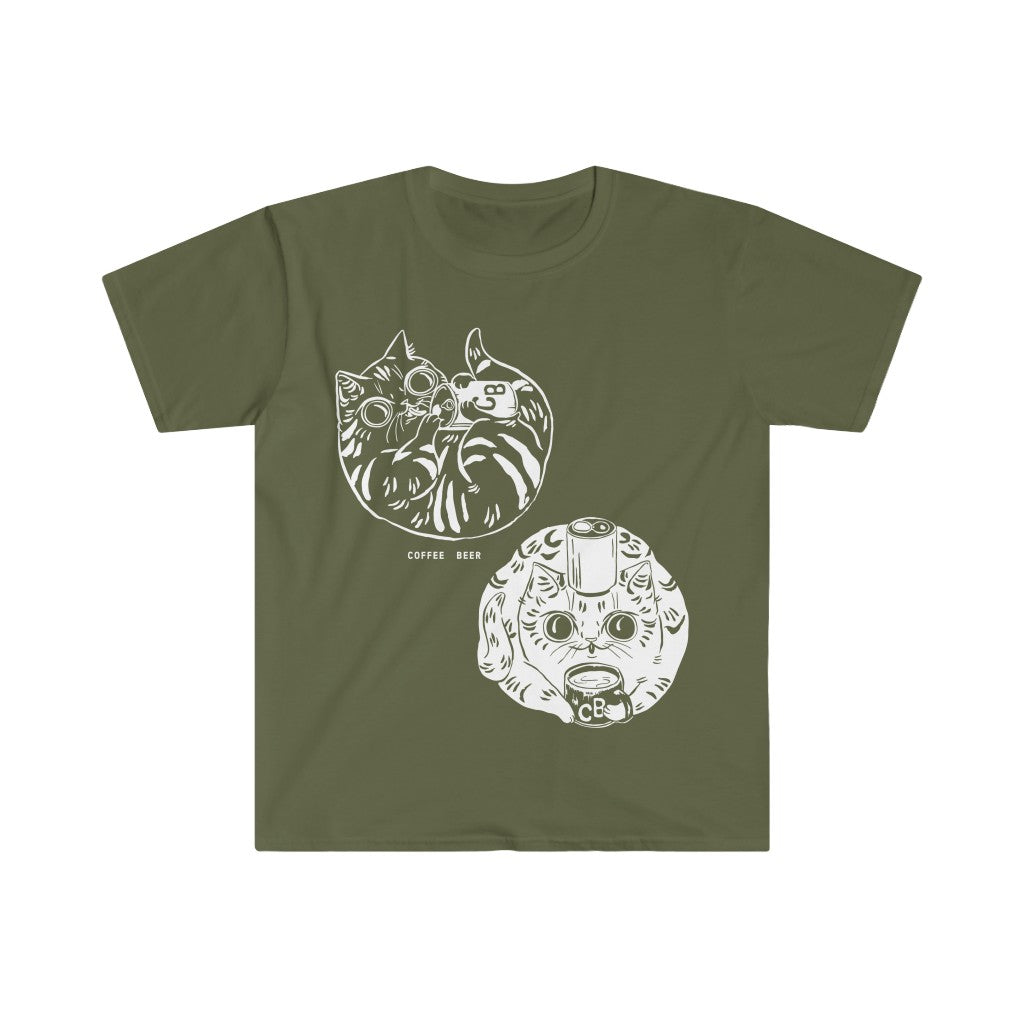 "Cee & Bee Kitties" Unisex Softstyle T-Shirt