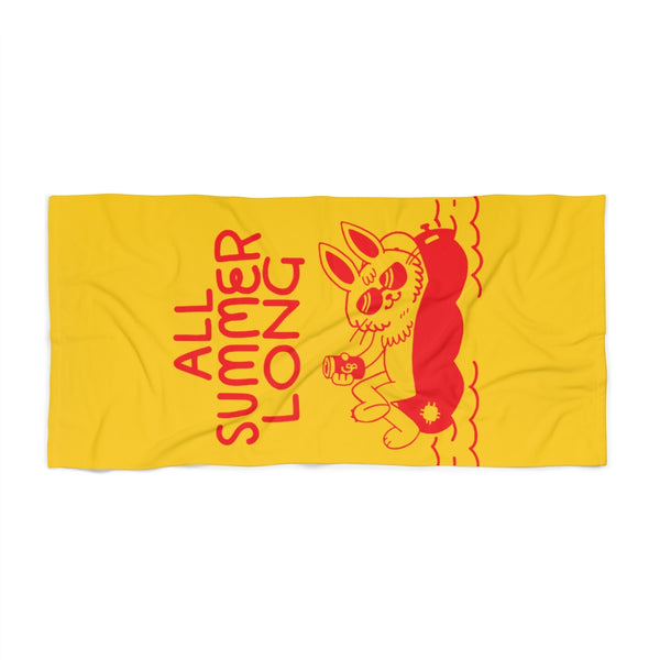 "All Summer Long" Beach Towel