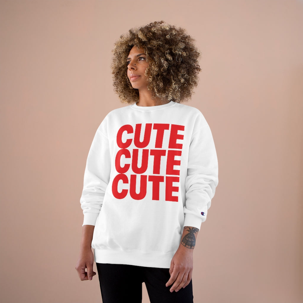 "Cute Cute Cute" Unisex Heavy Blend™ Crewneck Sweatshirt
