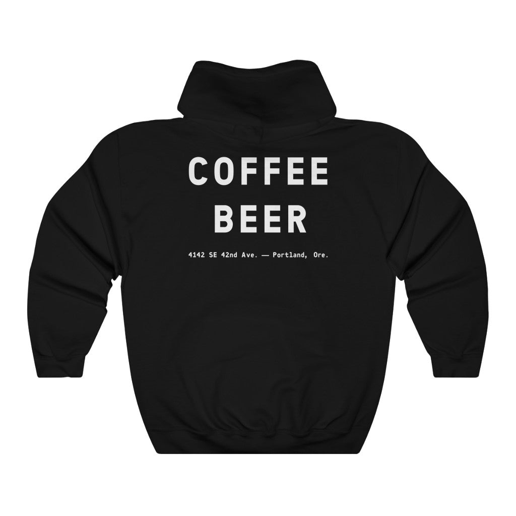 "Beer Before Decaf" Unisex Heavy Blend™ Hooded Sweatshirt